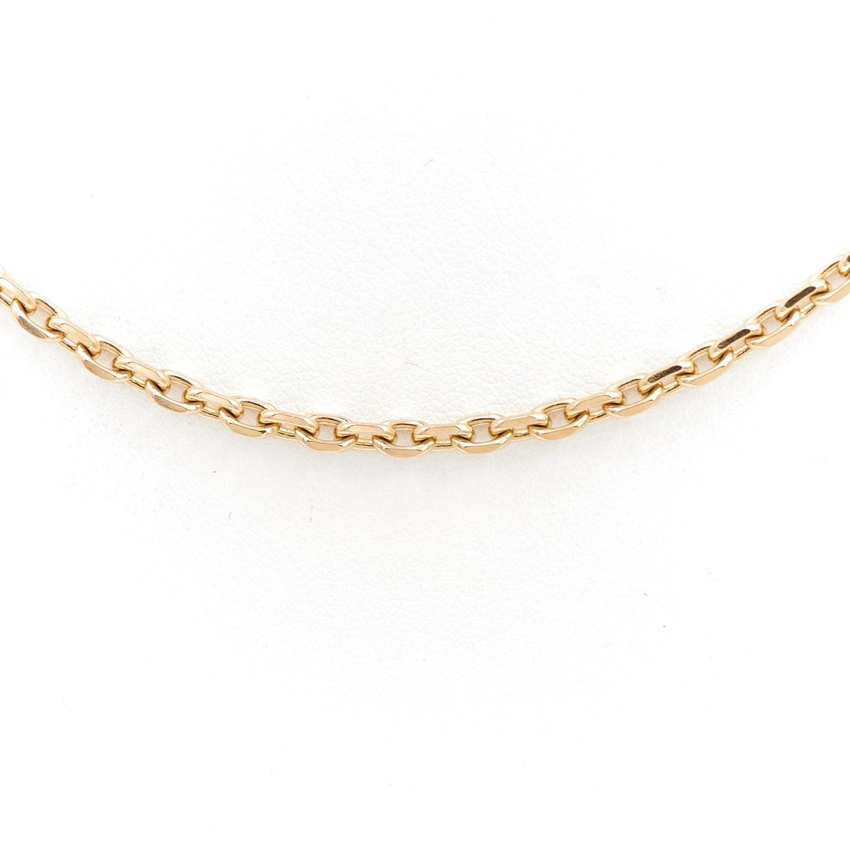 Collier Chaîne maille forçat en or jaune