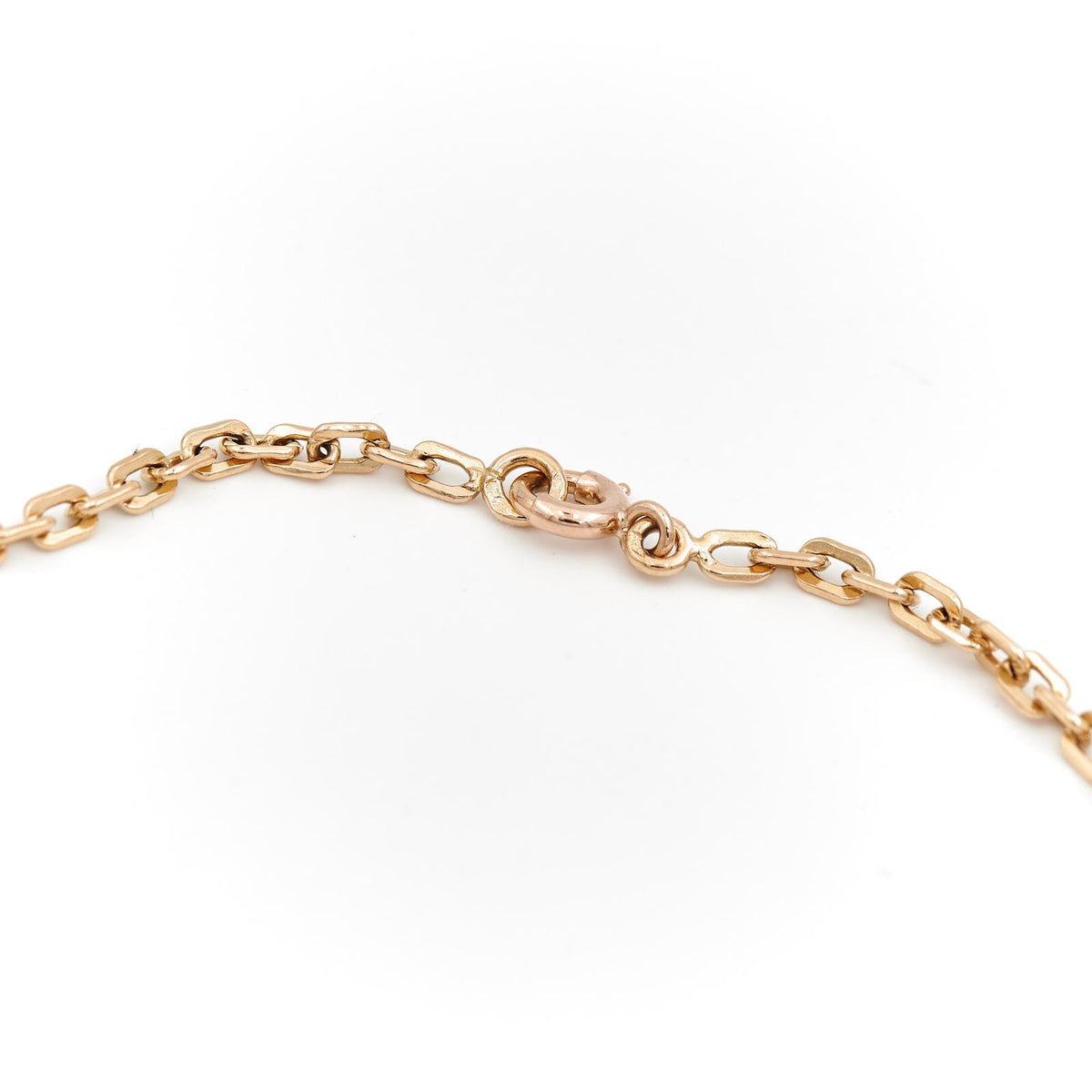 Collier Chaîne maille forçat en or jaune