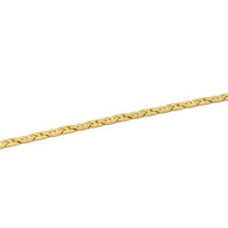 Collier Chaîne maille marine en or jaune