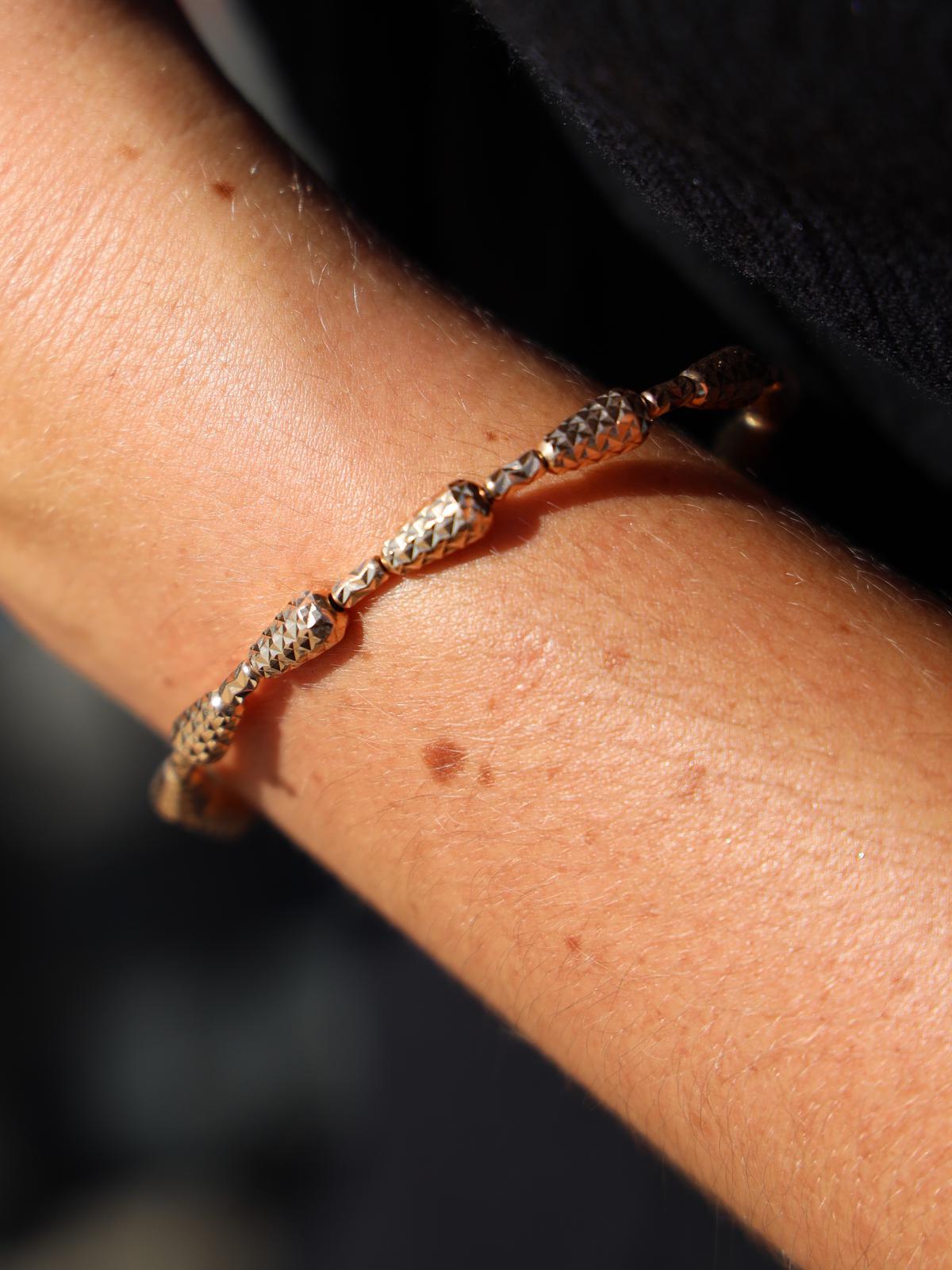 Bracelet Jonc en or rose