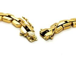 Collier Pendentif en or jaune, diamants et rubis
