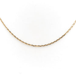 Collier Chaîne maille forçat en or jaune