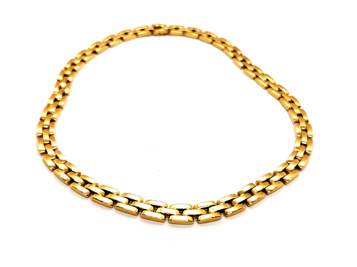 Collier CARTIER maillon Panthère en or jaune