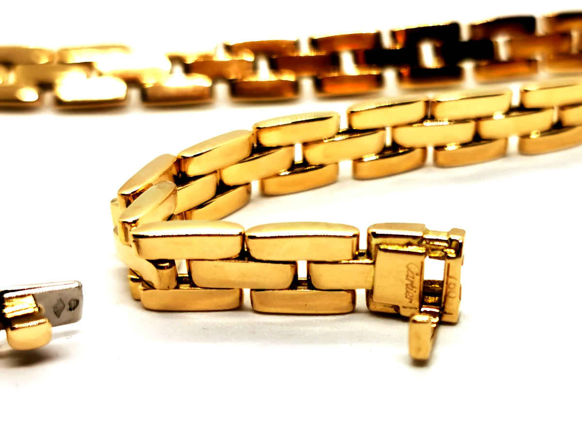Collier CARTIER maillon Panthère en or jaune