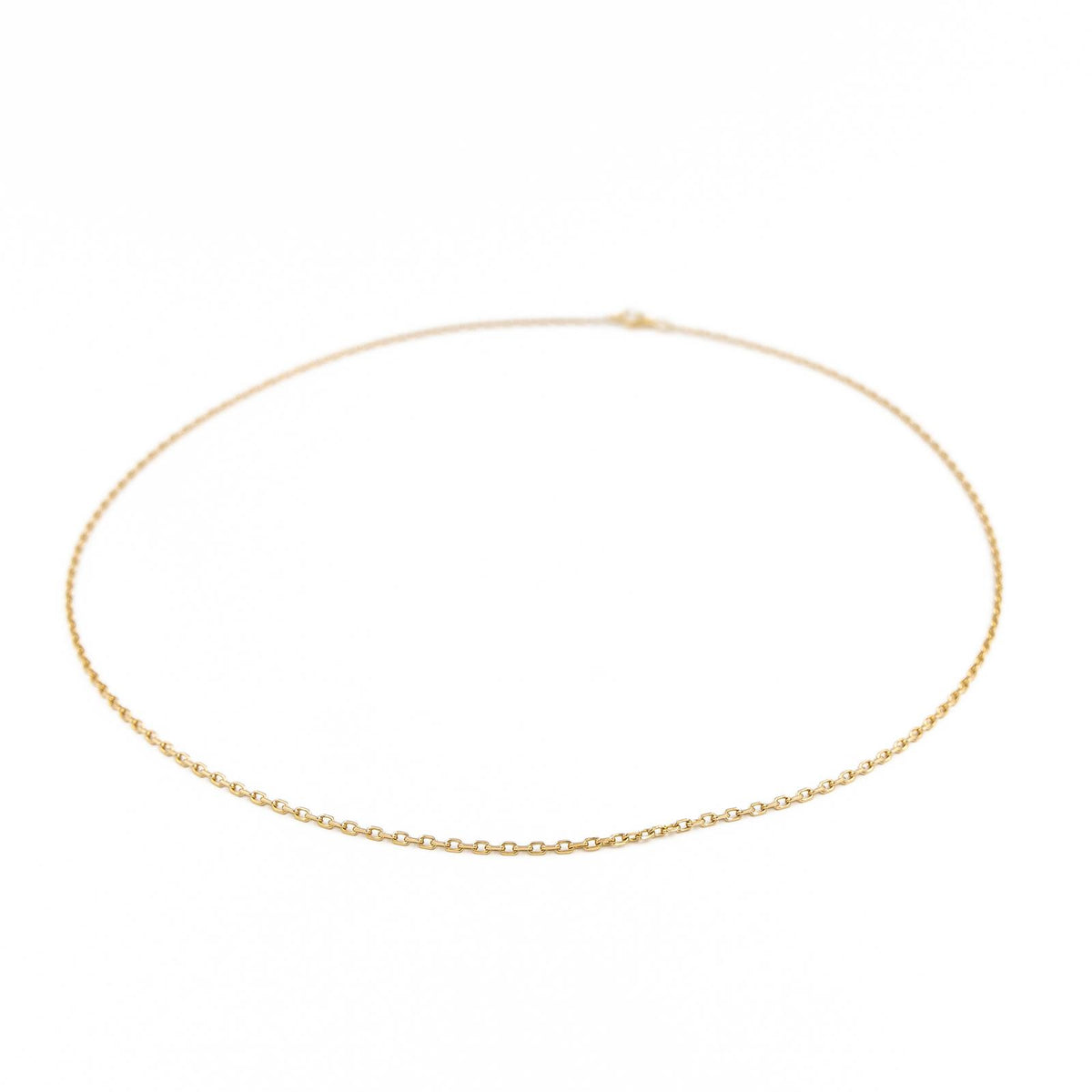 Collier Chaîne maille forçat en or jaune