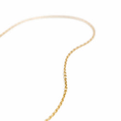 Collier Chaîne maille forçat en or jaune