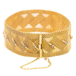 Bracelet Or jaune Diamant