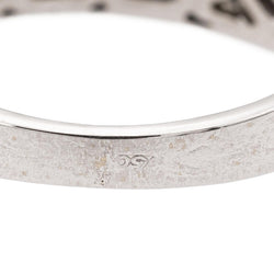 Bague Bandeau en or blanc et diamants