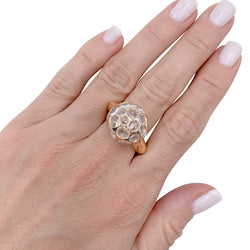 Bague Pomellato, "Harem", or et cristal de roche