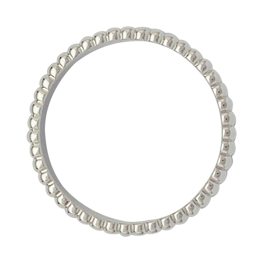Alliance Boucheron "Grosgrain" en or blanc - Castafiore