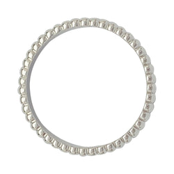 Alliance Boucheron "Grosgrain" en or blanc - Castafiore