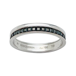 Alliance Boucheron,"Quatre Black Edition", or blanc, PVD noir - Castafiore