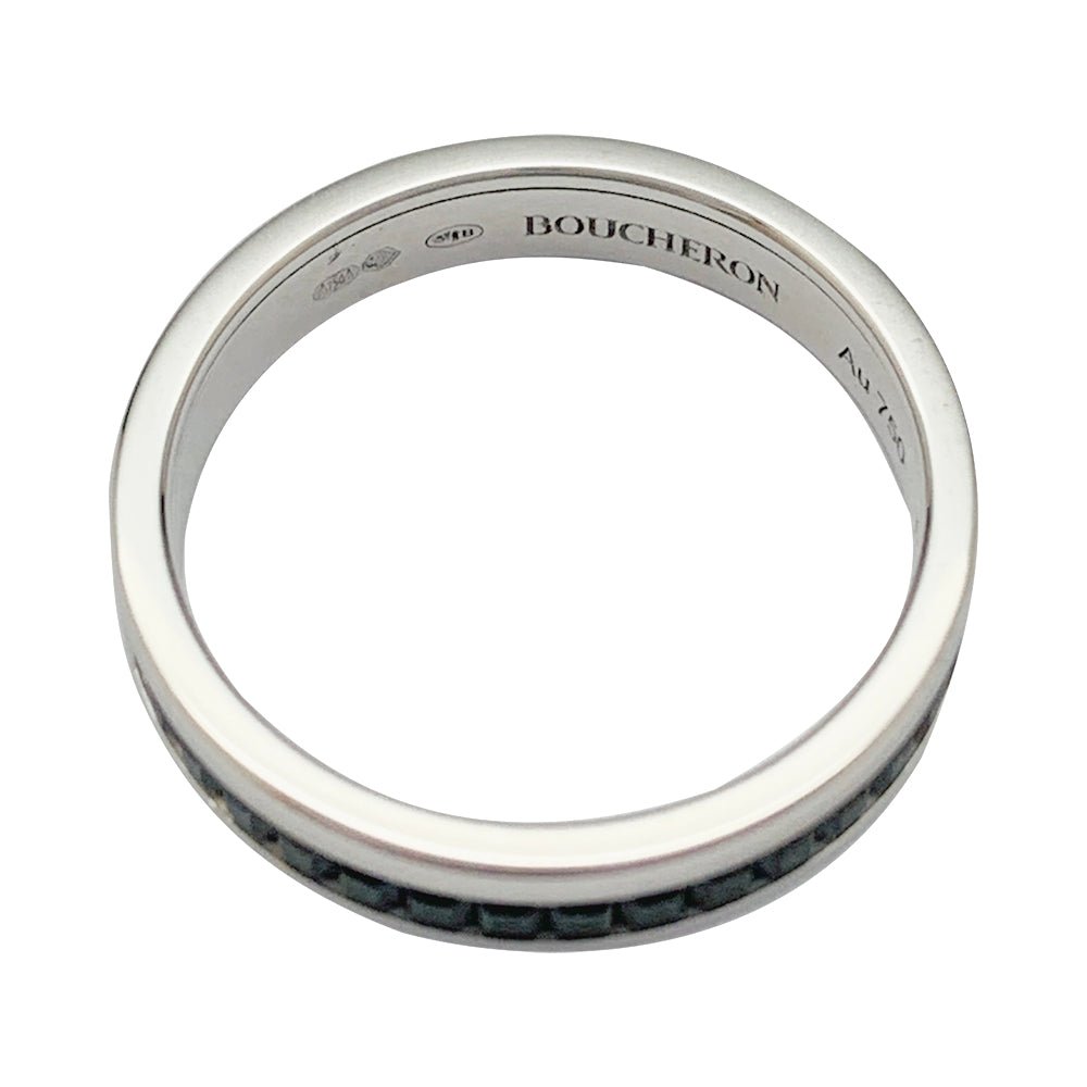 Alliance Boucheron,"Quatre Black Edition", or blanc, PVD noir - Castafiore