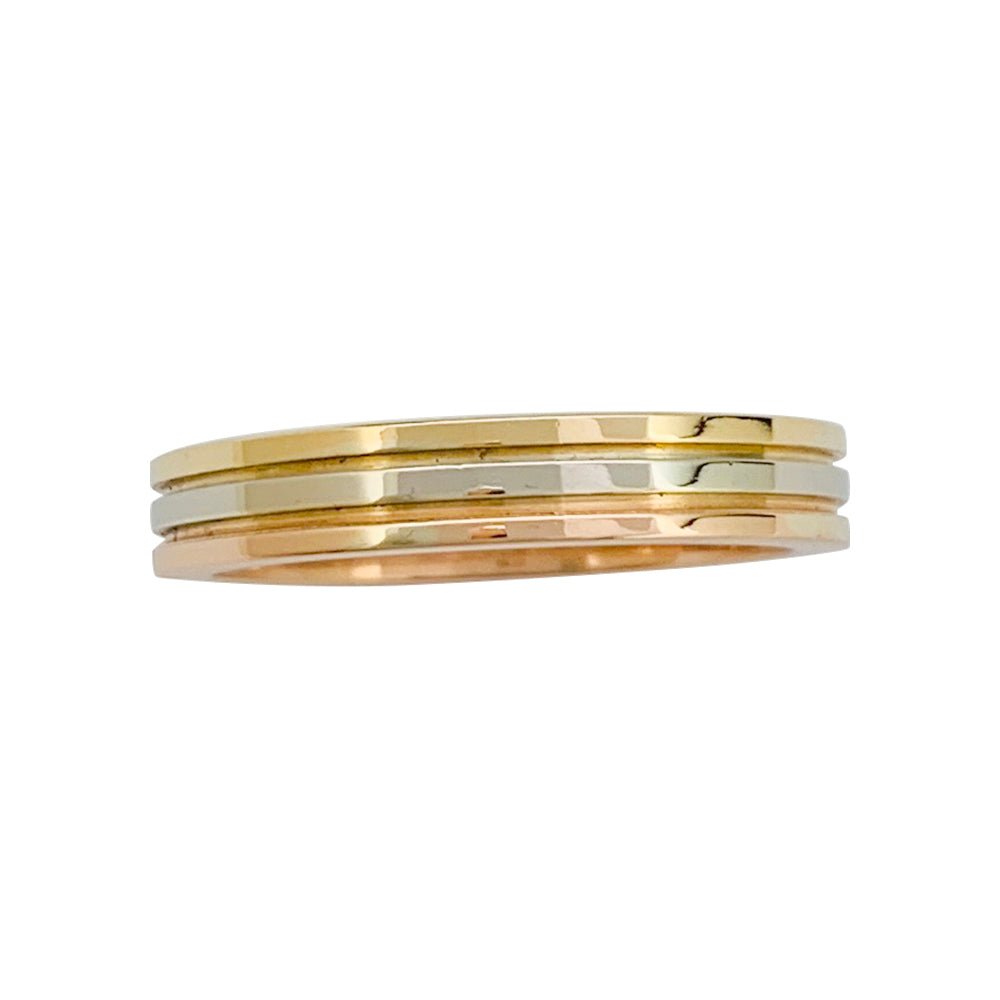 Alliance CARTIER , "Vendôme Louis Cartier", trois ors - Castafiore