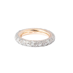 Alliance en or gris et diamant de la maison Pomellato collection Tango - Castafiore