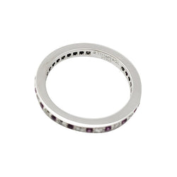 Alliance TIFFANY & CO. , " Tiffany Legacy", platine, diamants, saphirs roses - Castafiore