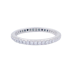 Alliance Tiffany&Co., "Eternité", platine et diamant - Castafiore