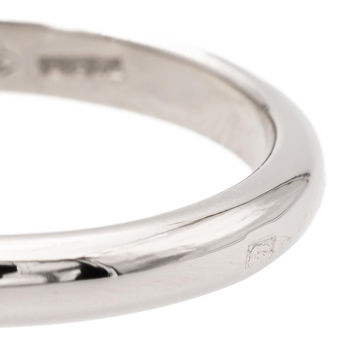 Bague Alliance BULGARI "Fedi" en platine - Castafiore