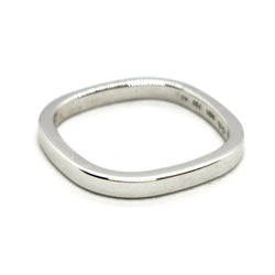 Bague Alliance carrée DINH VAN en or blanc - Castafiore