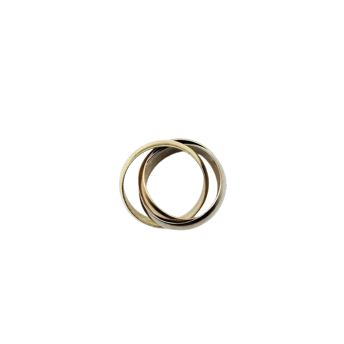 Bague Alliance CARTIER "Trinity" en trois ors - Castafiore