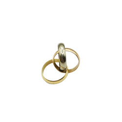 Bague Alliance CARTIER "Trinity" en trois ors - Castafiore