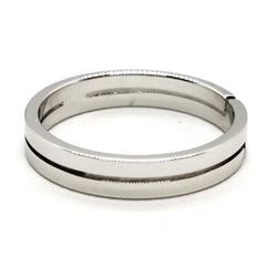 Bague Alliance DINH VAN "Seventies" en or blanc - Castafiore