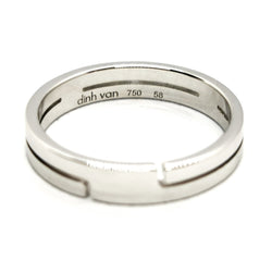 Bague Alliance DINH VAN "Seventies" en or blanc - Castafiore