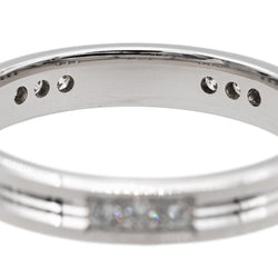 Bague Alliance en or blanc et diamants - Castafiore