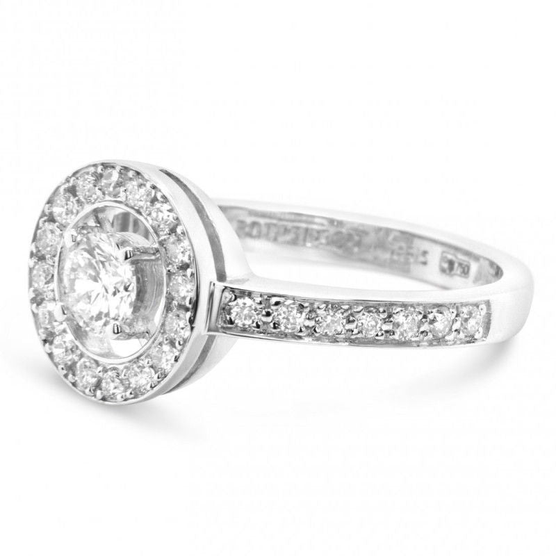 Bague Boucheron Ava or gris diamants - Castafiore