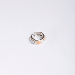 Bague BOUCHERON "les Plurielles" en or blanc et corail - Castafiore