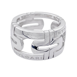 Bague Bulgari, "Parentesi", or blanc - Castafiore
