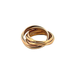 Bague CARTIER "Trinity Semainier" trois ors - Castafiore