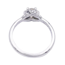 Bague Chaumet, "Liens d'Amour", platine, diamants. - Castafiore