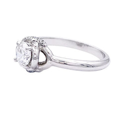 Bague Chaumet, "Liens d'Amour", platine, diamants. - Castafiore