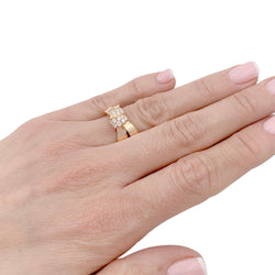 Bague CHAUMET "Liens Séduction" en or rose et diamants - Castafiore