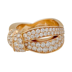 Bague CHAUMET "Liens Séduction" en or rose et diamants - Castafiore