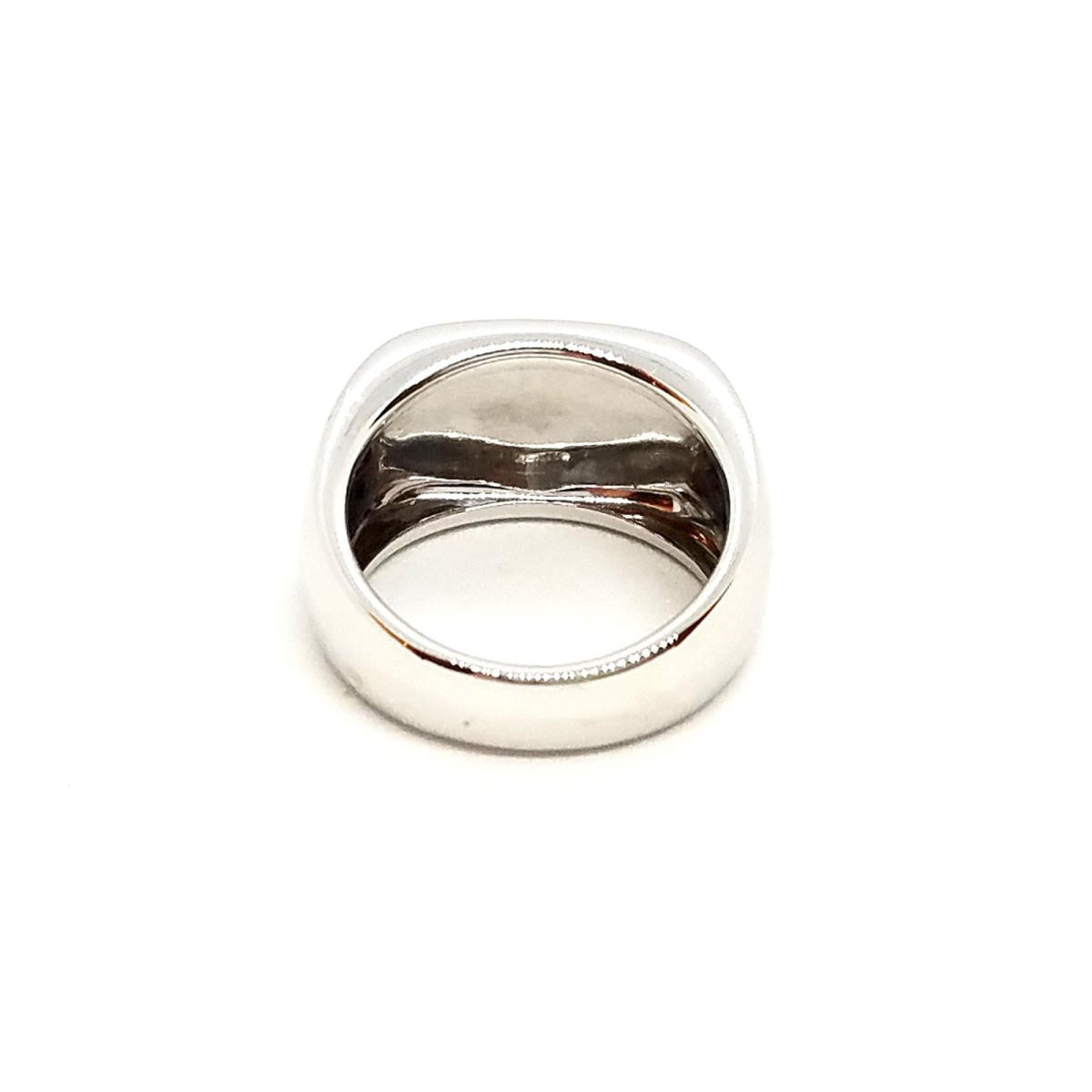 Bague Chevalière MAUBOUSSIN "Grande Cocotte" en or blanc - Castafiore