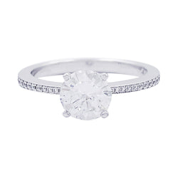 Bague CHOPARD en or blanc et diamant - Castafiore