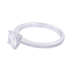 Bague CHOPARD en or blanc et diamant - Castafiore