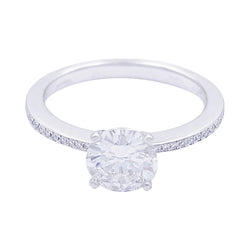 Bague CHOPARD en or blanc et diamant - Castafiore