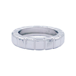 Bague Chopard, "Ice Cube", or blanc, diamant - Castafiore