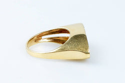 Bague citrine en or jaune 18 carats - Castafiore