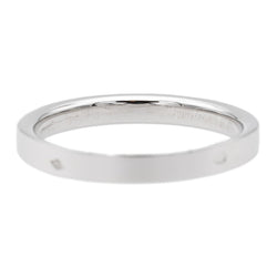 Bague Demi Alliance en or blanc et diamants - Castafiore