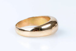 Bague diamant en or jaune 18 carats - Castafiore