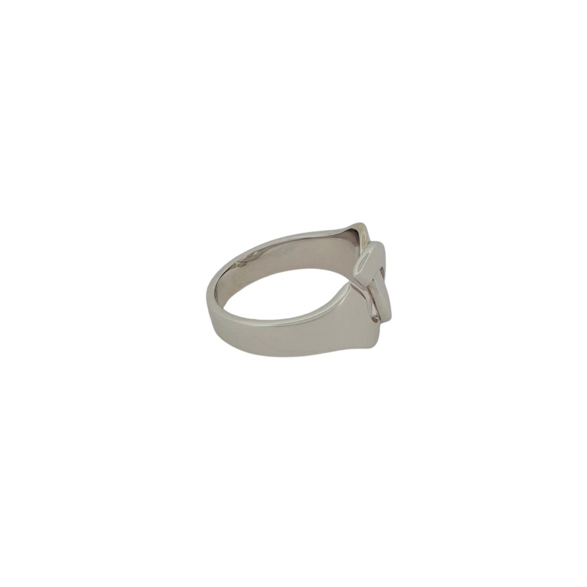 Bague DINH VAN, Menottes en or blanc - Castafiore