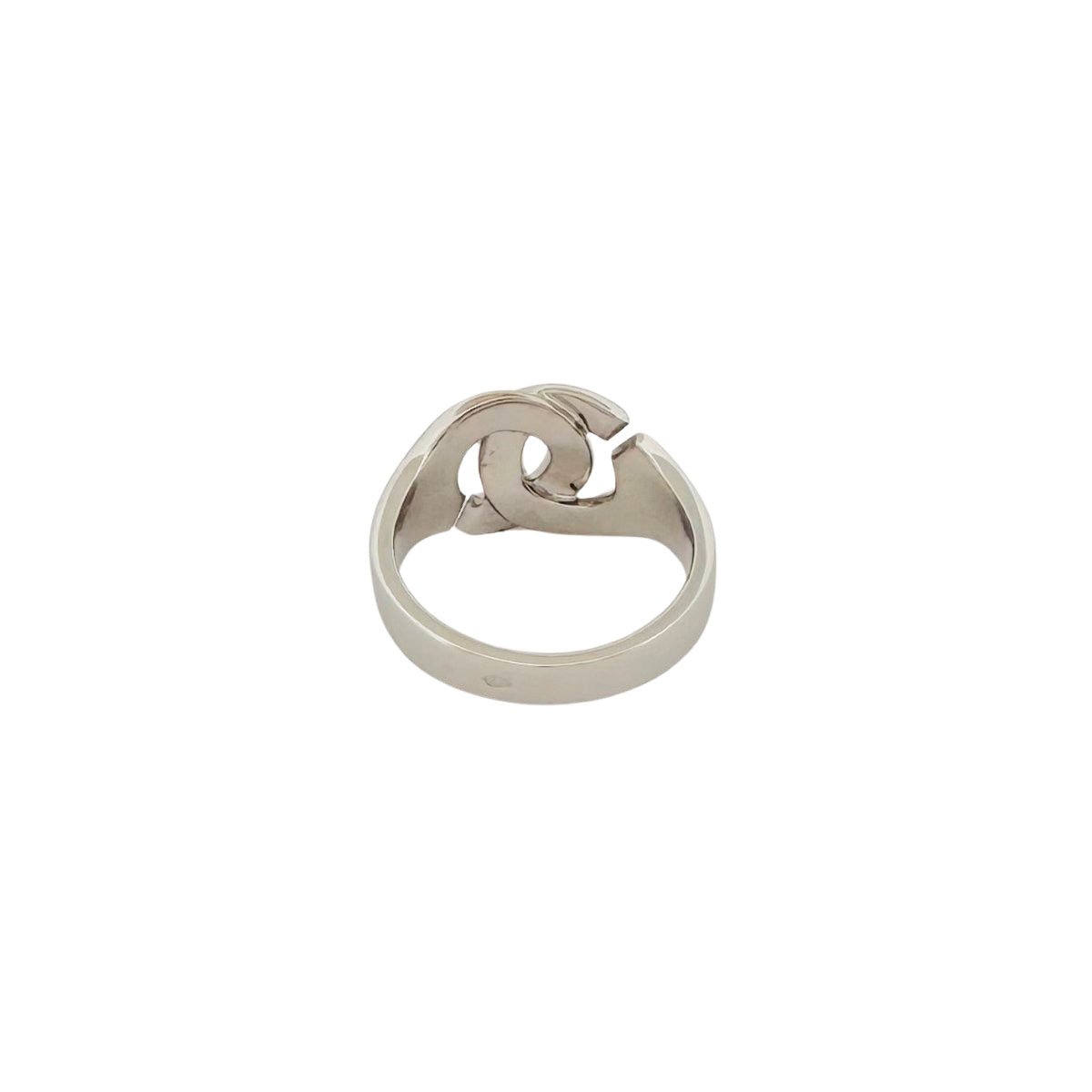 Bague DINH VAN "Menottes" en or blanc - Castafiore
