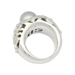 Bague DIOR "Désirée" en or blanc et diamants - Castafiore
