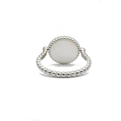 Bague DIOR "Rose des vents" en or blanc et diamant - Castafiore