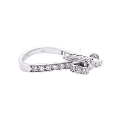 Bague Dior,"Petit Tralala", or blanc et diamants. - Castafiore