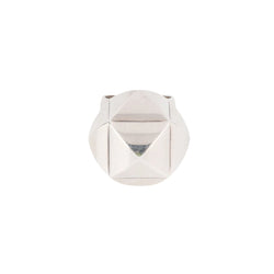 Bague en argent de la maison Hermès collection collier de chien rock - Castafiore